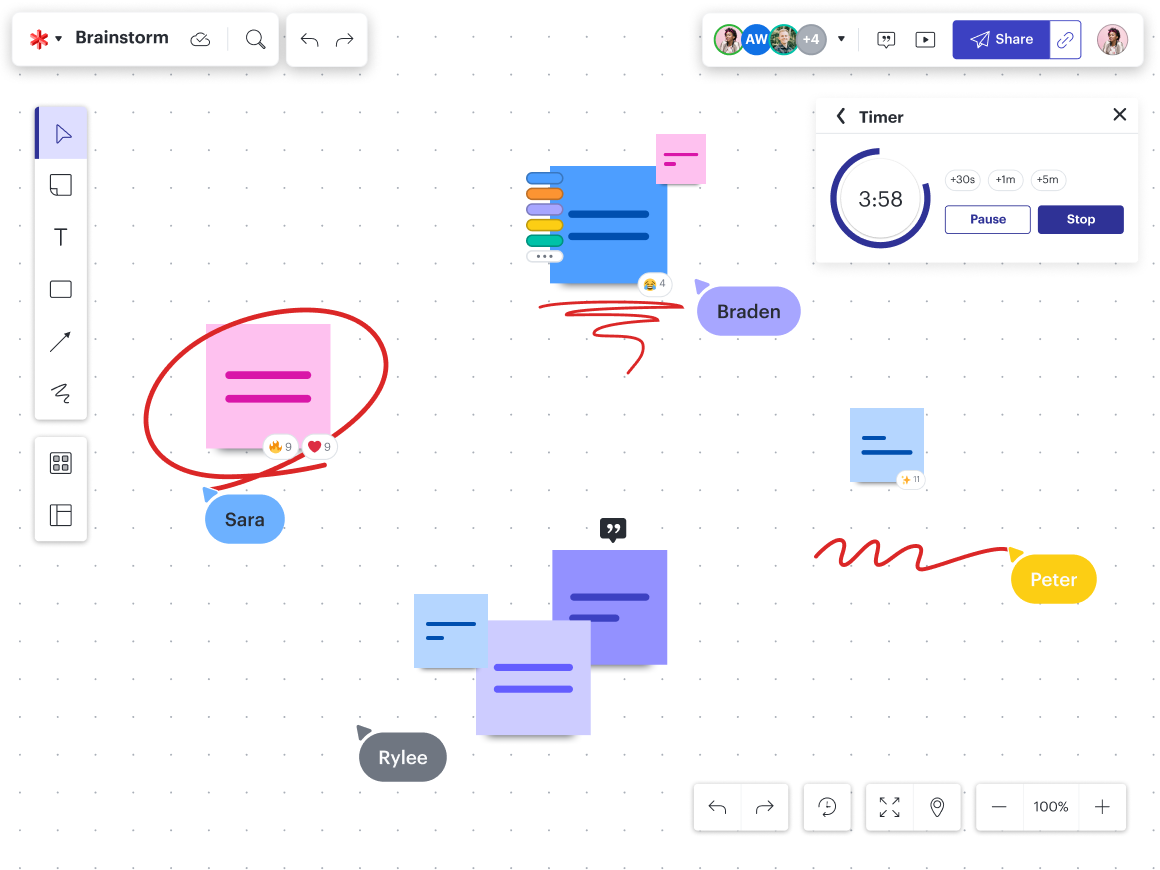 facilitate effective meetings in Lucid 