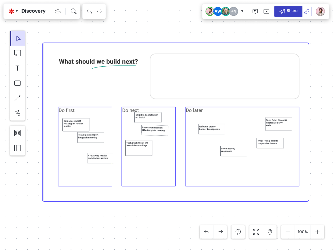 What should we build next template