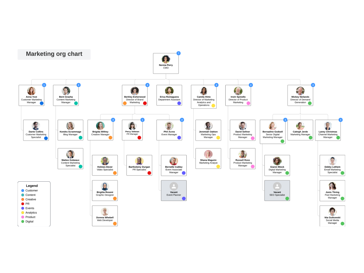 lucid facilitates organization design